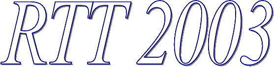 RESEARCH IN TELECOMMUNICATION TECHNOLOGY 2003